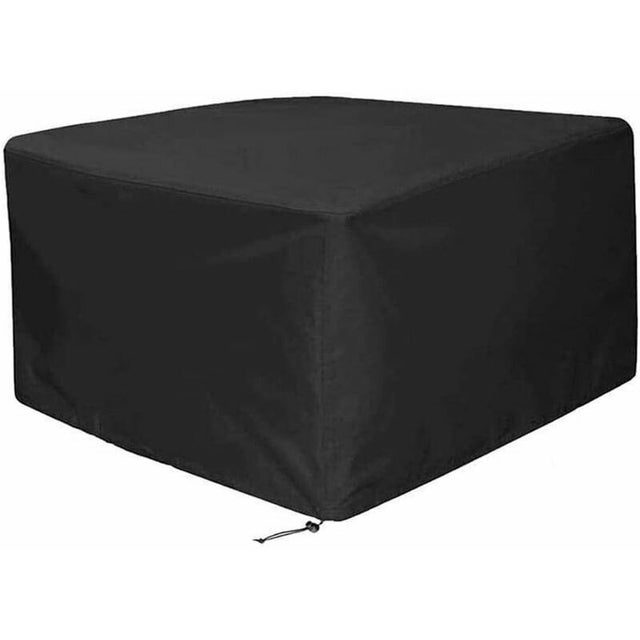 (250x250x90cm) Wodoodporny pokrowiec na stół ogrodowy, pokrowiec na meble ogrodowe, 210D Oxford Furniture Protection, czarny