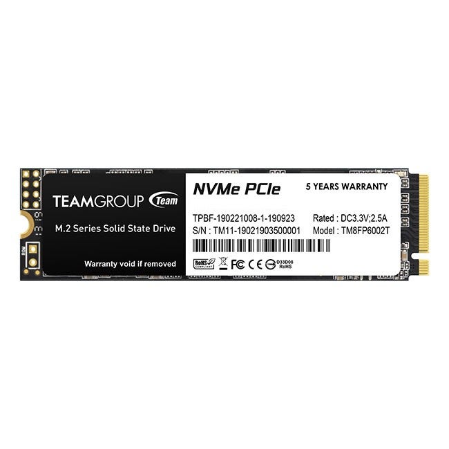 Team Group MP33 256GB SSD M.2 PCI Express 3.0 NVMe 3D NAND - Imagen 3