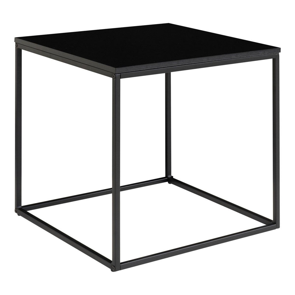 Stolik Kawowy Życie, Metal, Czarny, Seven Design