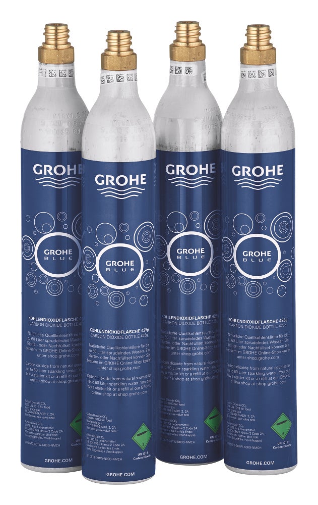 GROHE Bombola Blu CO2 da 425 g - 4 pezzi (40422000) - 4