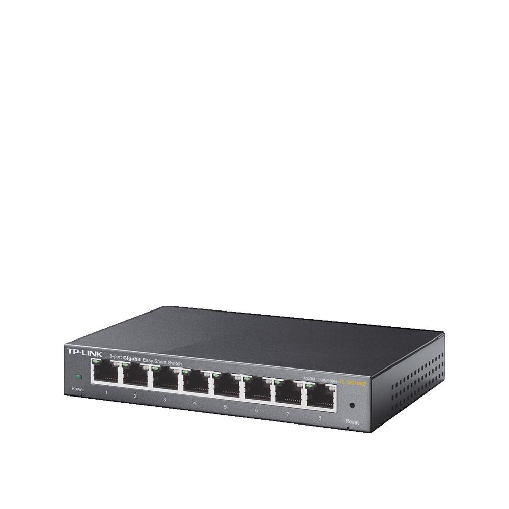 Switch sieciowy TP-Link TL-SG108E 8 portów Gigabit QoS VLAN