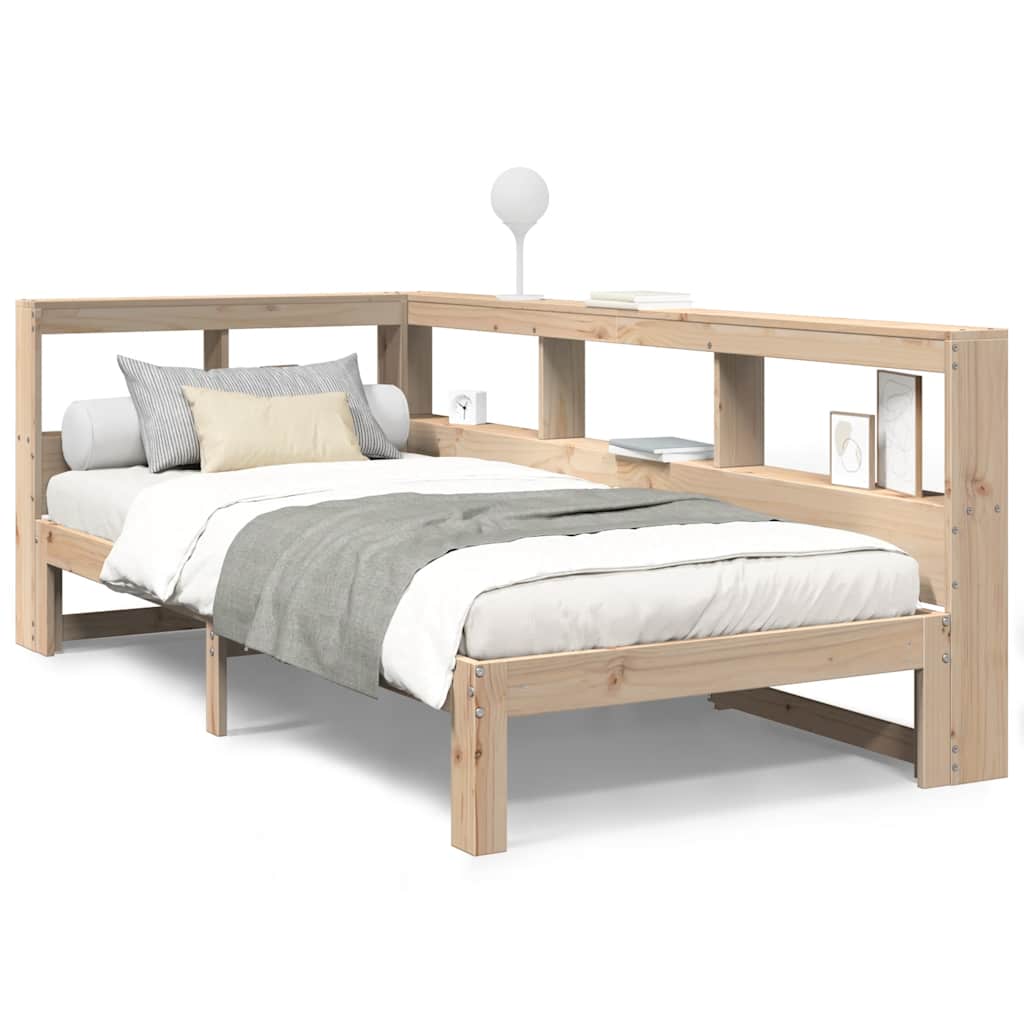 Letto Impilabile VidaXL 75x190cm In Legno Di Pino Massello - Design Minimalista, Base Con Doghe - Foto 7