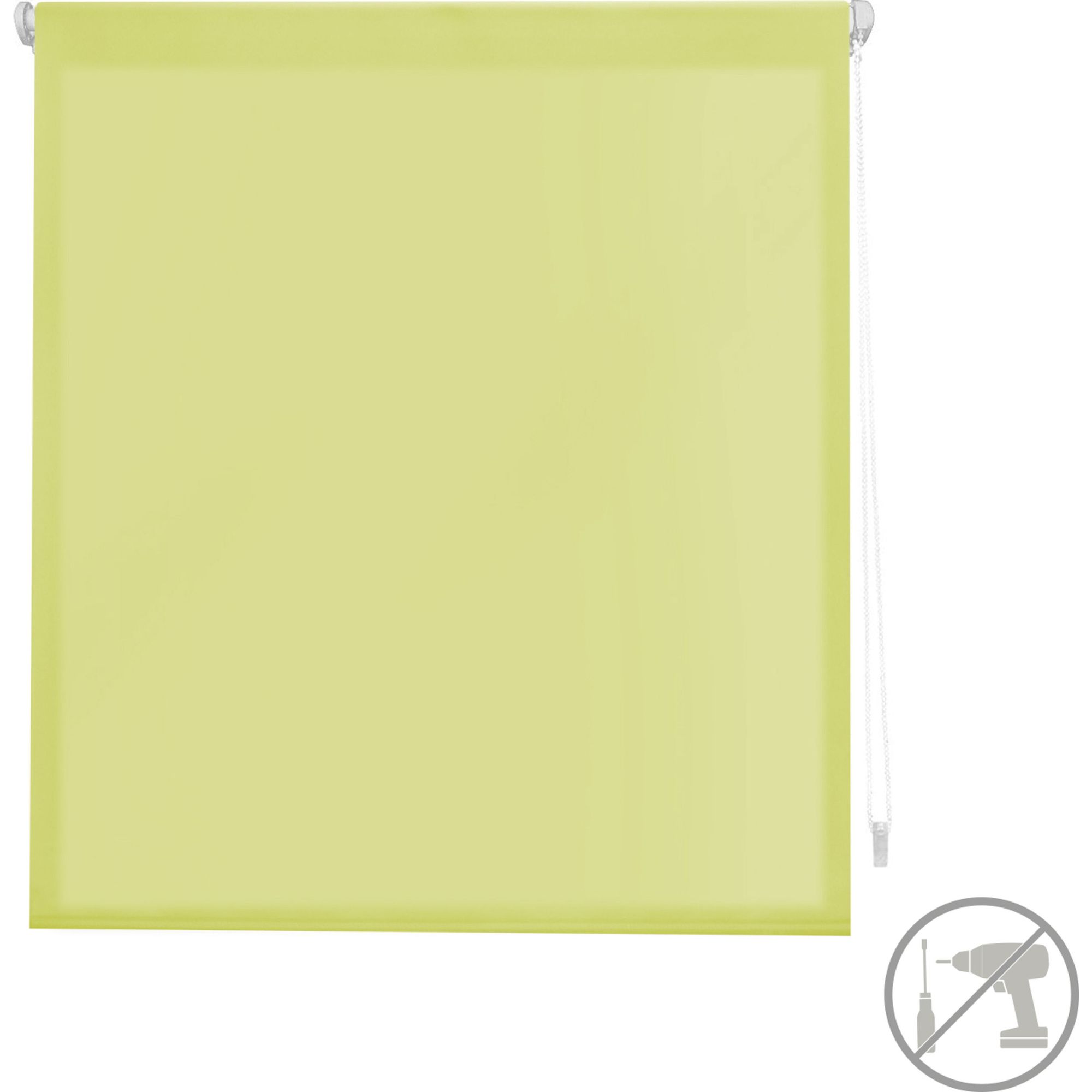 Blindecor | estor enrollable translúcido liso easyfix sin herramientas - medidas estor: 62x180 - medidas tela estor: 59x175 - estor verde