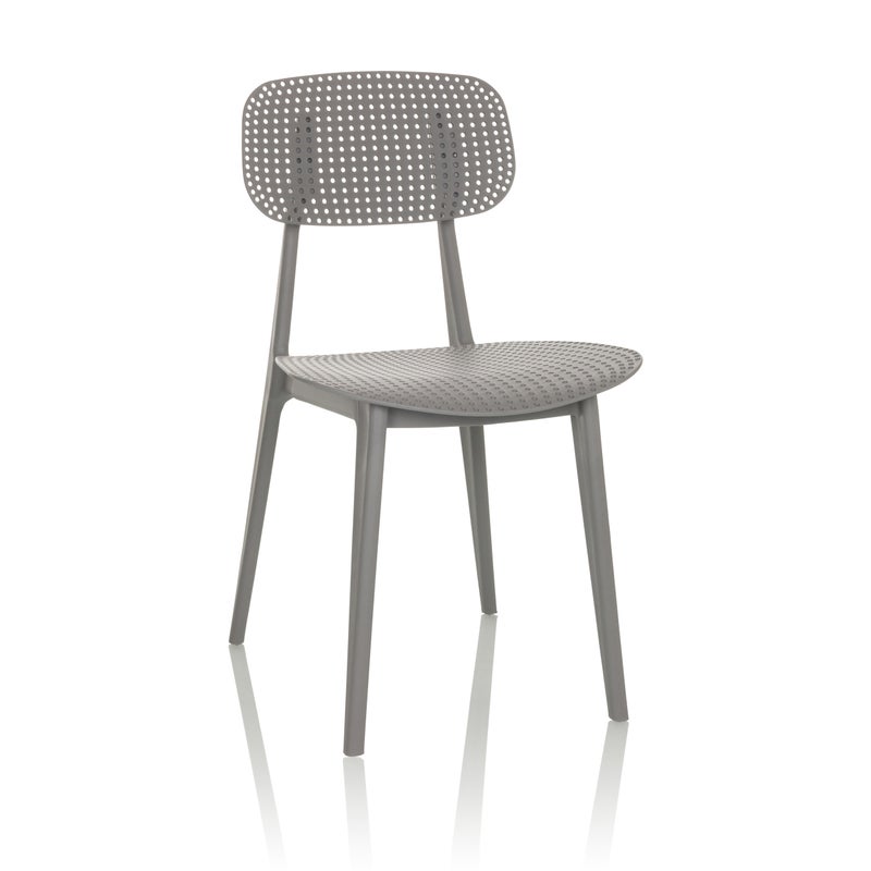 Krzesło zewnętrzne ARTIFO HOL Szary hjh OFFICE