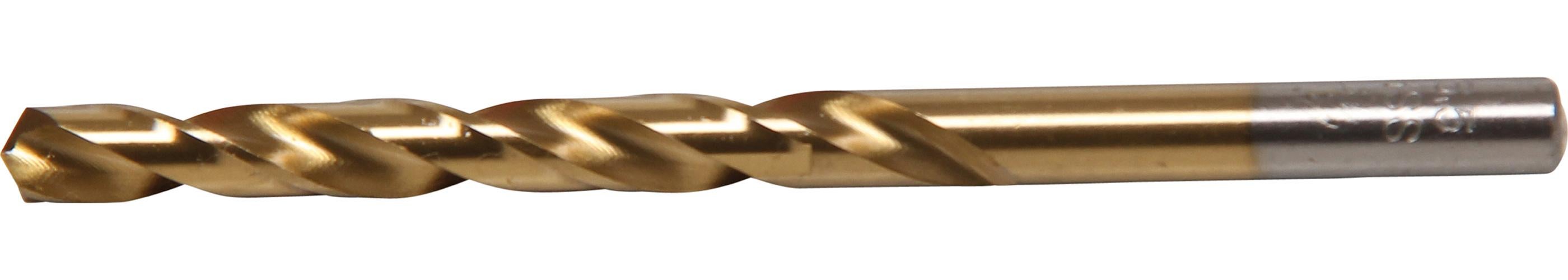 Sourcing Map 2 Forets Hélicoïdaux 5,1 Mm Avec Revêtement En Titane (HSS-E) M42 En Acier Rapide 8 % Cobalt Tige Droite Pour Acier Inoxydable Alliage D' Aluminium Métal