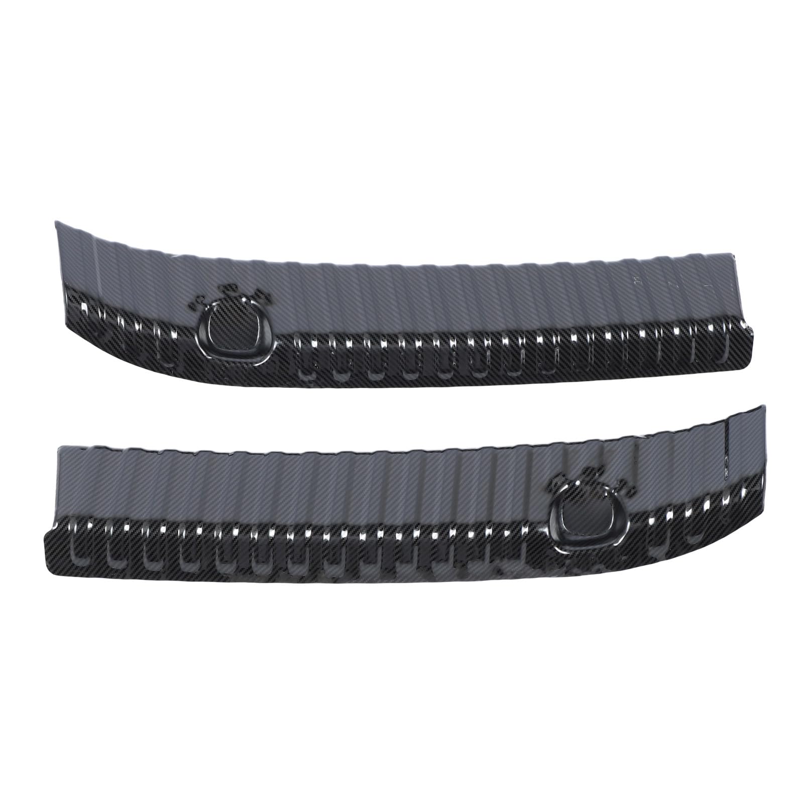 Protecteurs De Seuil De Porte En Fibre De Carbone - Lot De 4 - Pour Ford C-Max - Noir - Adhésif 3M