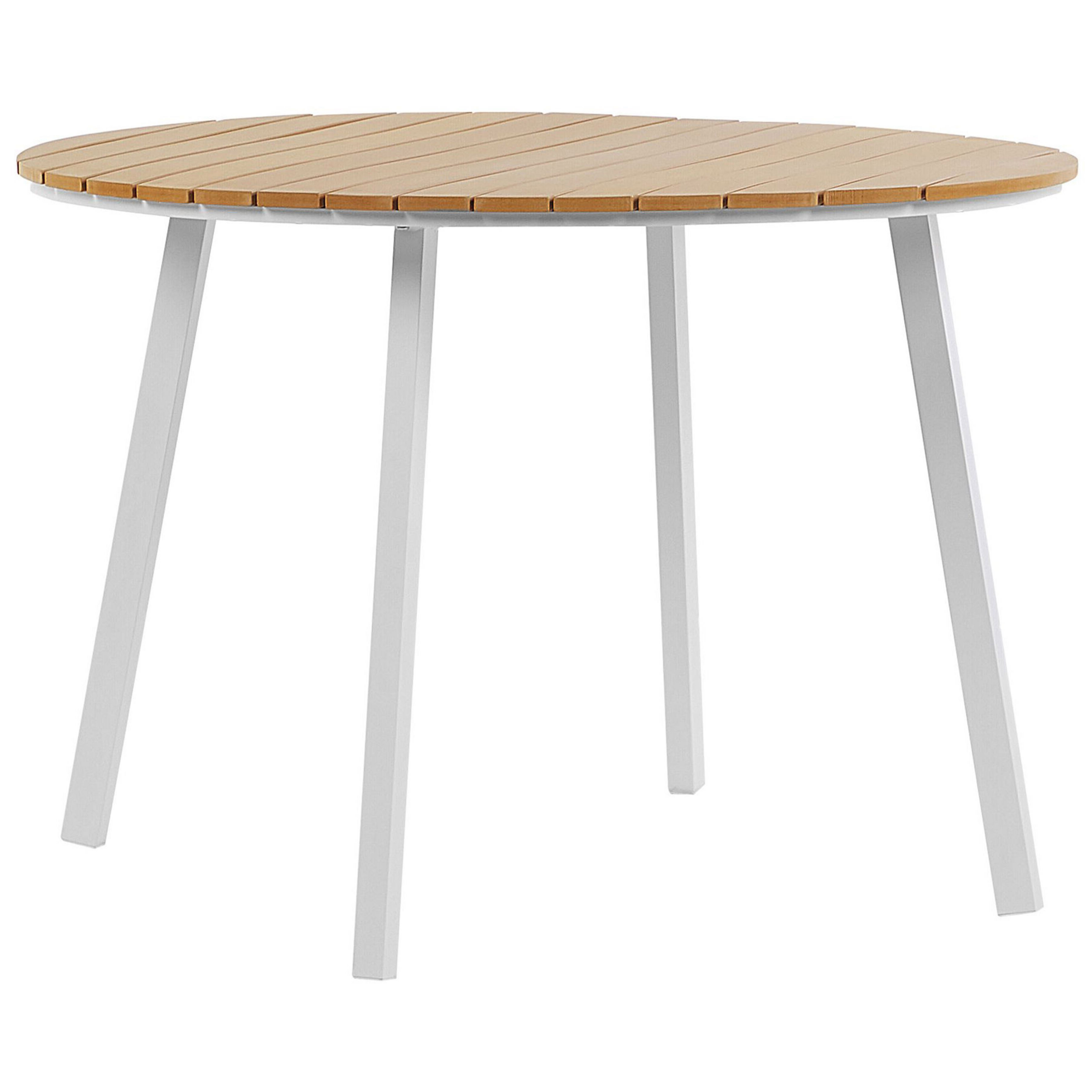 Masă dining de exterior CAVOLI 105 cm 105 cm Maro