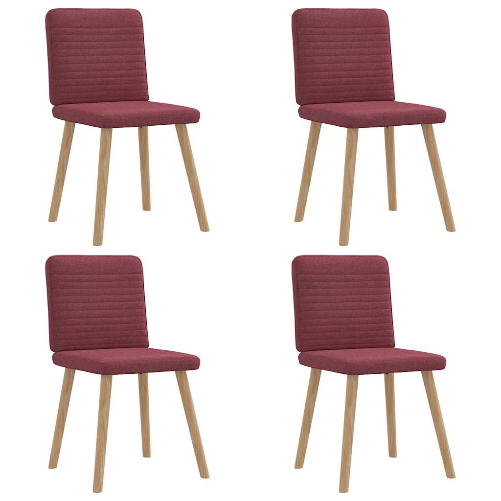 IDMarket - Lot de 4 chaises scandinaves Gaby Noires en Tissu pour Salle à Manger IDMarket - Lot de 4 chaises scandinaves Gaby Noires en Tissu pour Salle à Manger