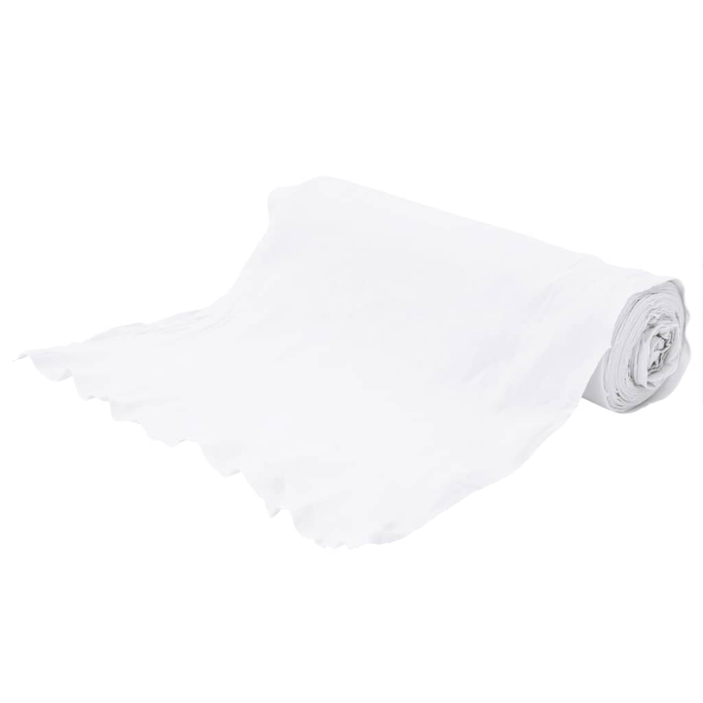 Membrane géotextile en fibre de polyester blanche 1x10 m - 7