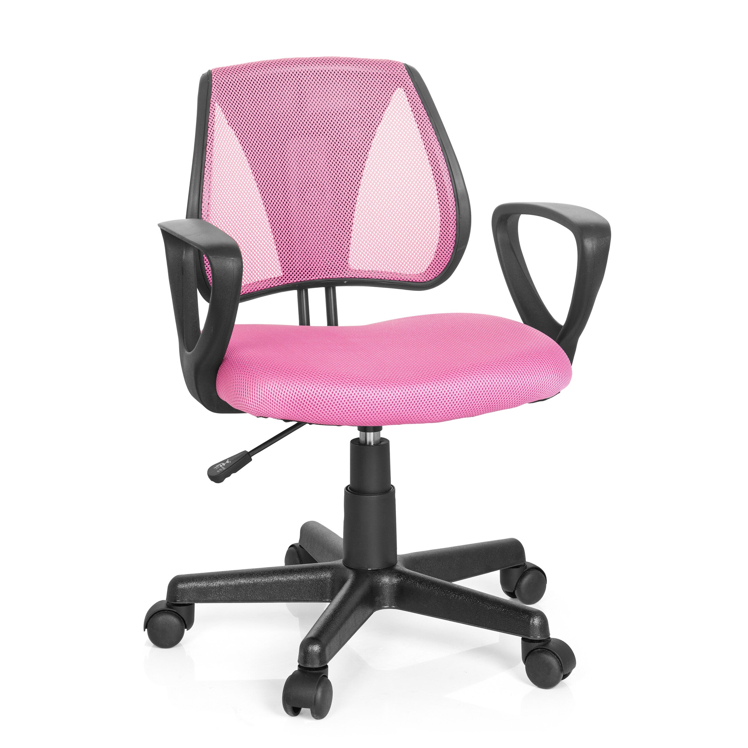 Krzesło obrotowe dla dzieci KIDDY CD Pink hjh OFFICE