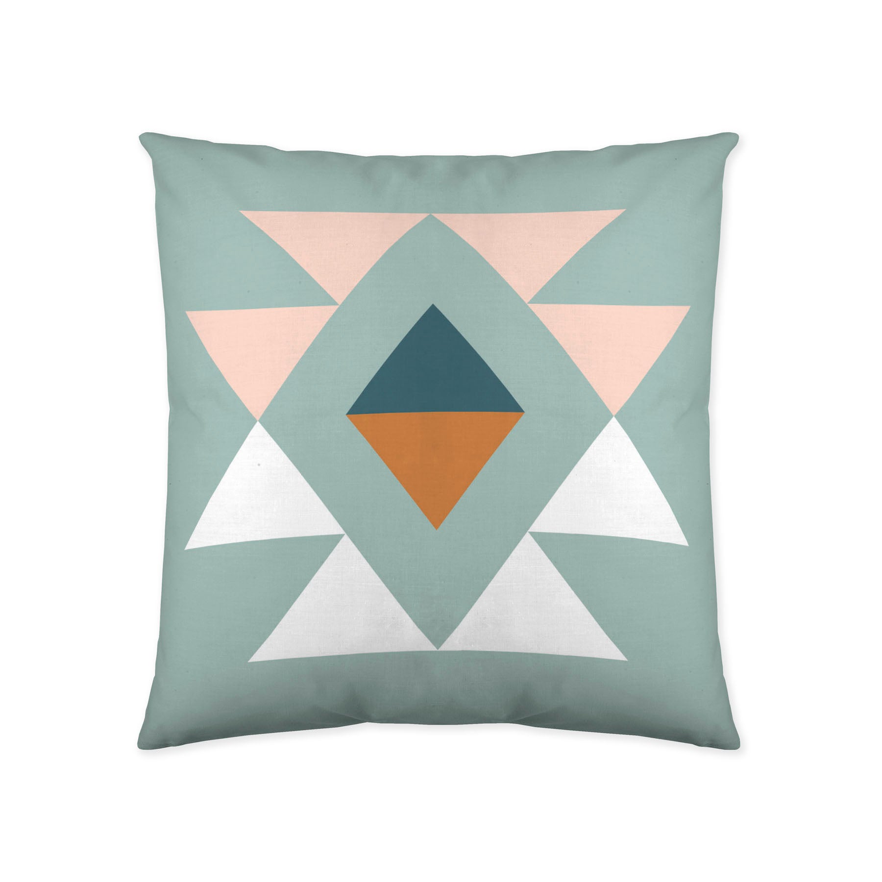Icehome - Housse de coussin imprimée - Sans rembourrage - Enfant - 60x60 cm - Coton ultra doux - Olsen - 2