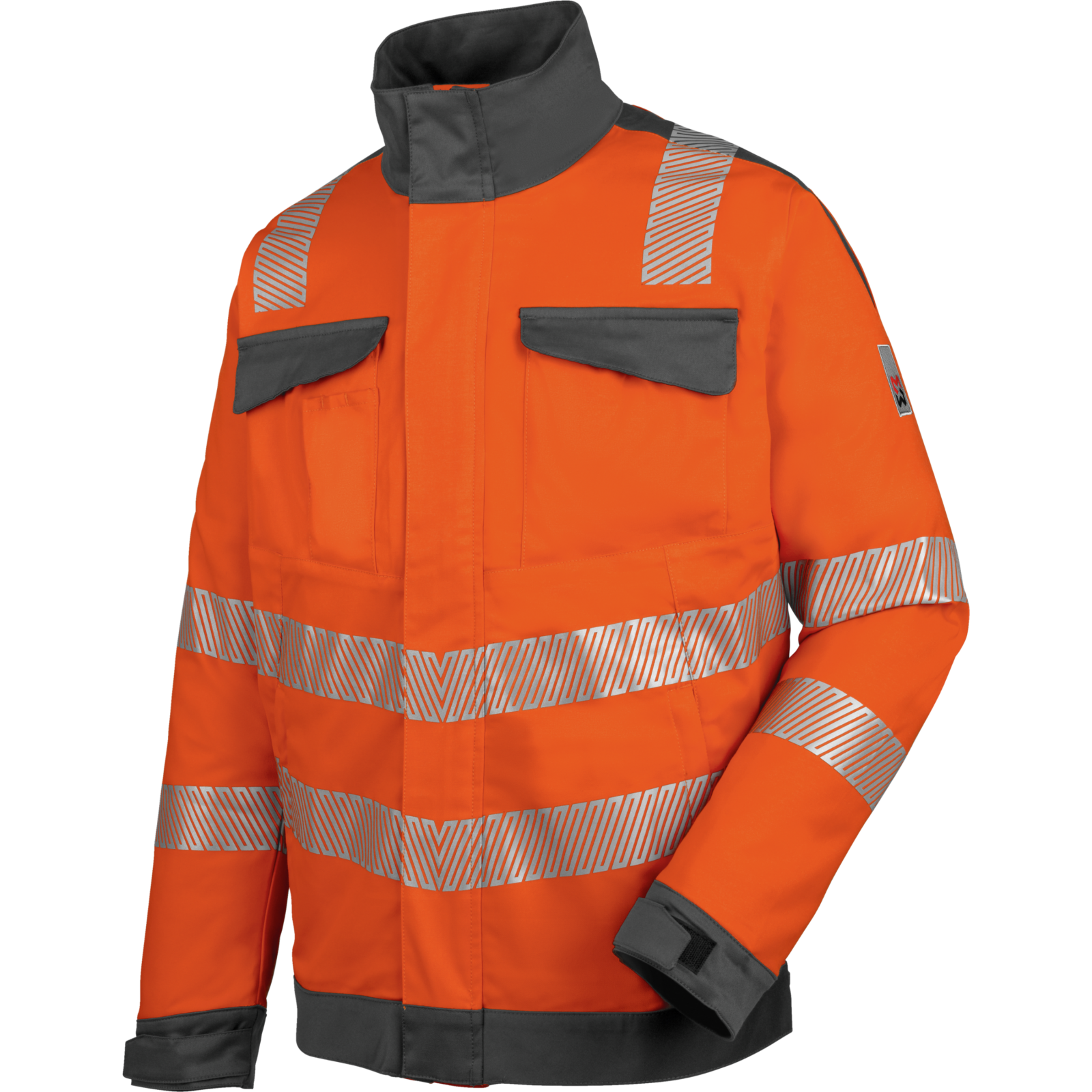 Veste de travail NEON Orange Anthracite Leroy Merlin