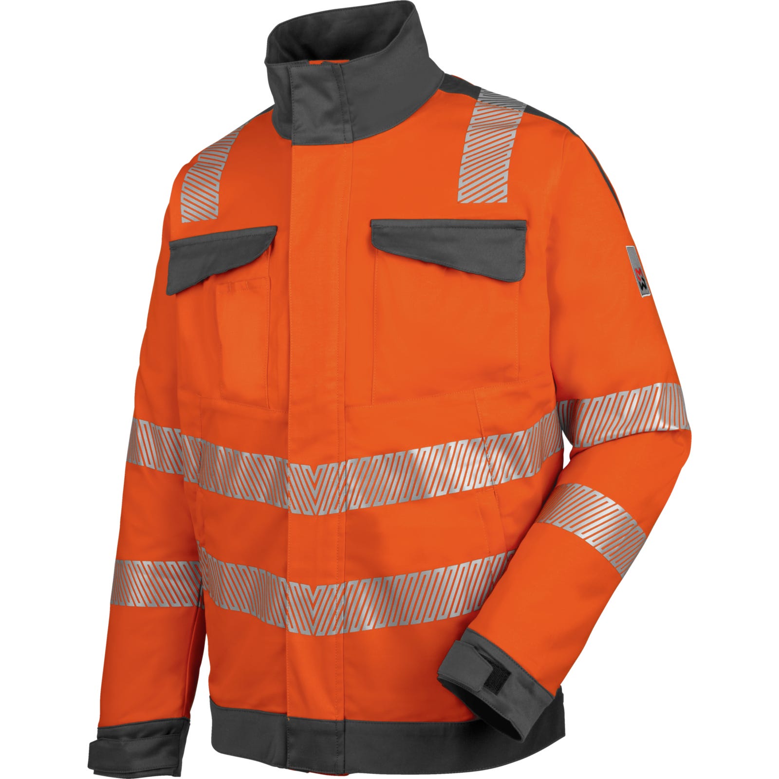 Veste de travail NEON Orange Anthracite Leroy Merlin