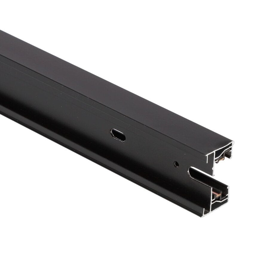 Rail Monophasé avec SEVA Rail d'alimentation 1,9m, 220-240V, IP20 noir EDO SOLUTIONS - 3