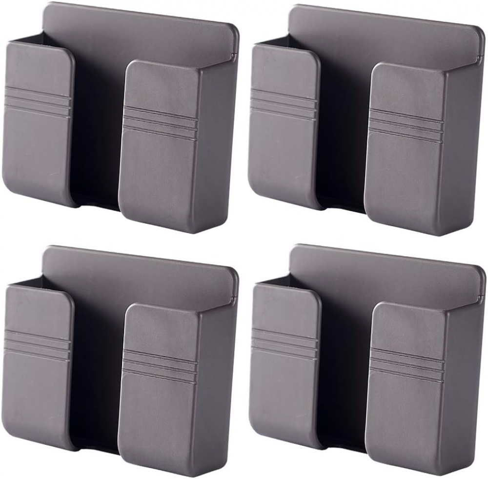 99*28*86mm, (szary) 4 szt. Uchwyt ścienny do przechowywania typu pasty Wielofunkcyjny stojak do ładowania telefonów komórkowych Organizer do przechow