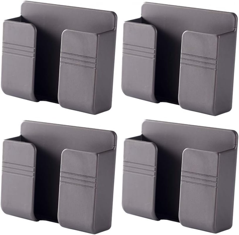 99*28*86mm, (szary) 4 szt. Uchwyt ścienny do przechowywania typu pasty Wielofunkcyjny stojak do ładowania telefonów komórkowych Organizer do przechow