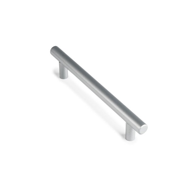 REI | Poignée de meuble de cuisine modèle 891H en acier inoxydable et aluminium | Entraxe&nbsp;: 128&nbsp;mm |