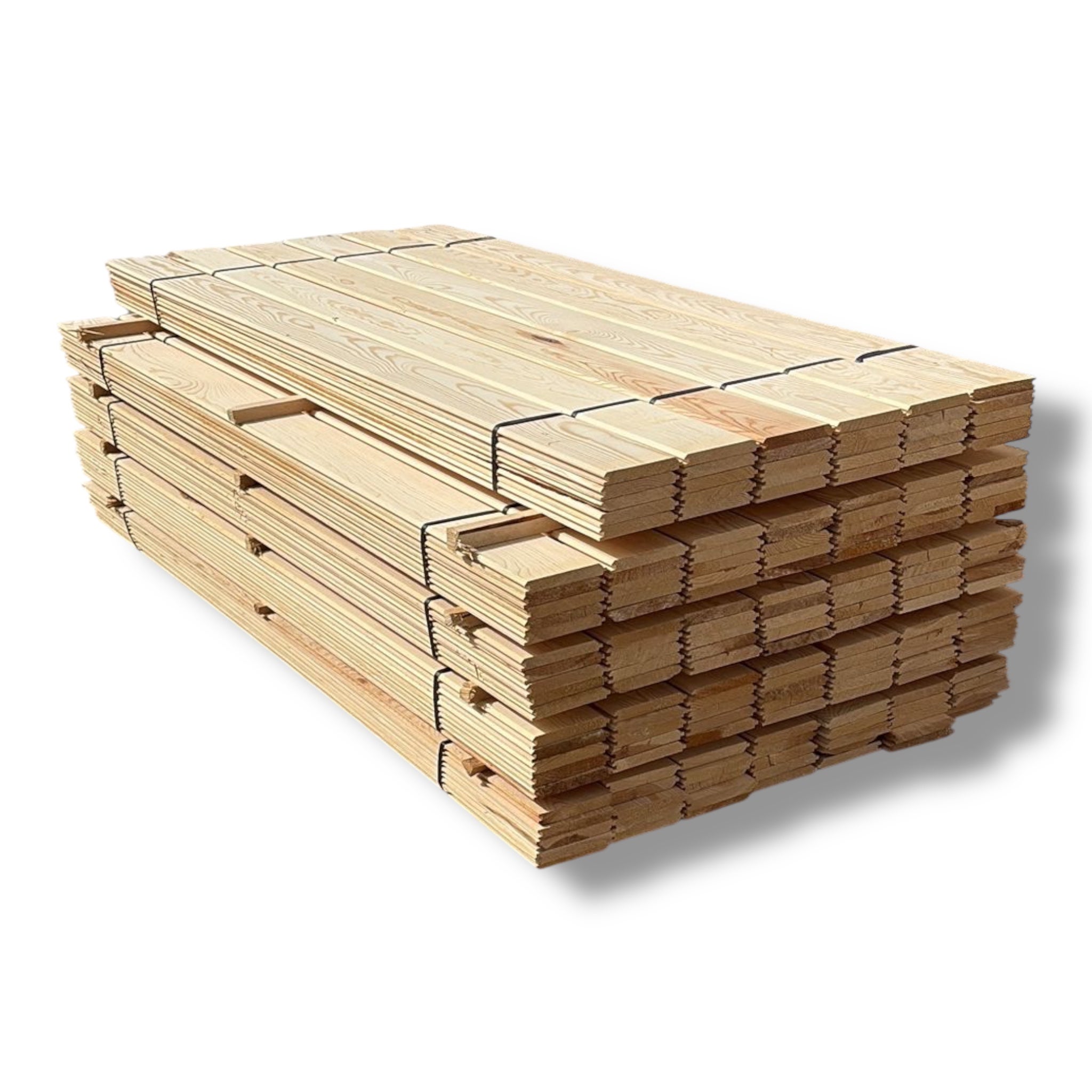 Parquet massello di PINO PRIME SENZA NODI 10,40 m²/scatola 200x13x2 cm (40 tavole) - 5