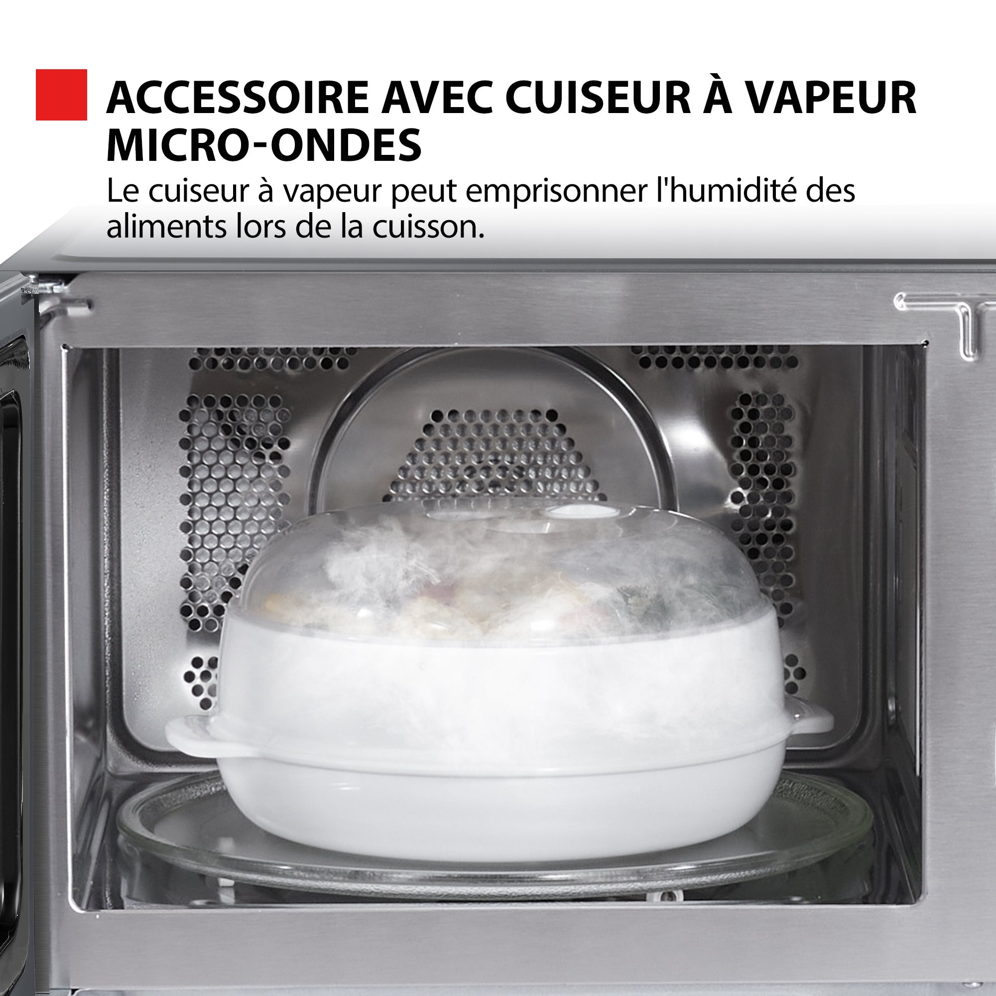 Micro-ondes combiné pose libre TOSHIBA MW3-AC26SFI(MG)-900W+Grill 1000 W+Convection 2100W - Friteuse - 26L - Gris morandi - 6