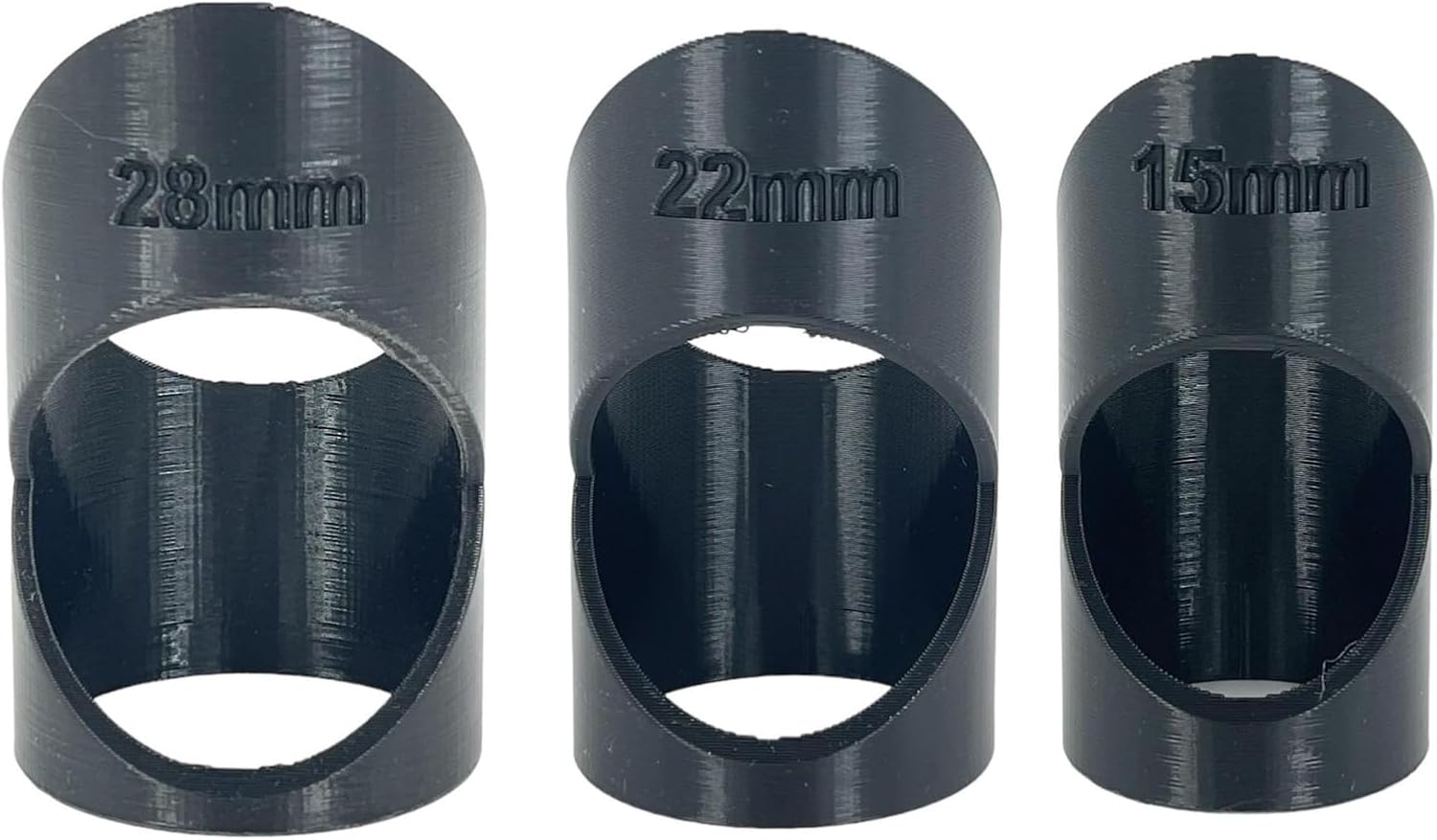 Outil De Coupe Pour Gaine Isolante Tuyau – Lot De 3 Pinces Tailles Différentes – Matériau PP – Pour Isolation Plomberie Et Calorifugeage