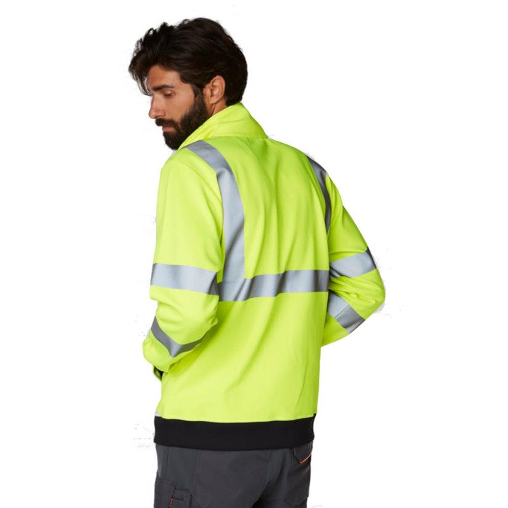 Sweat shirt haute visibilité Helly Hansen ADDVIS ZIP Jaune 3XL - 4