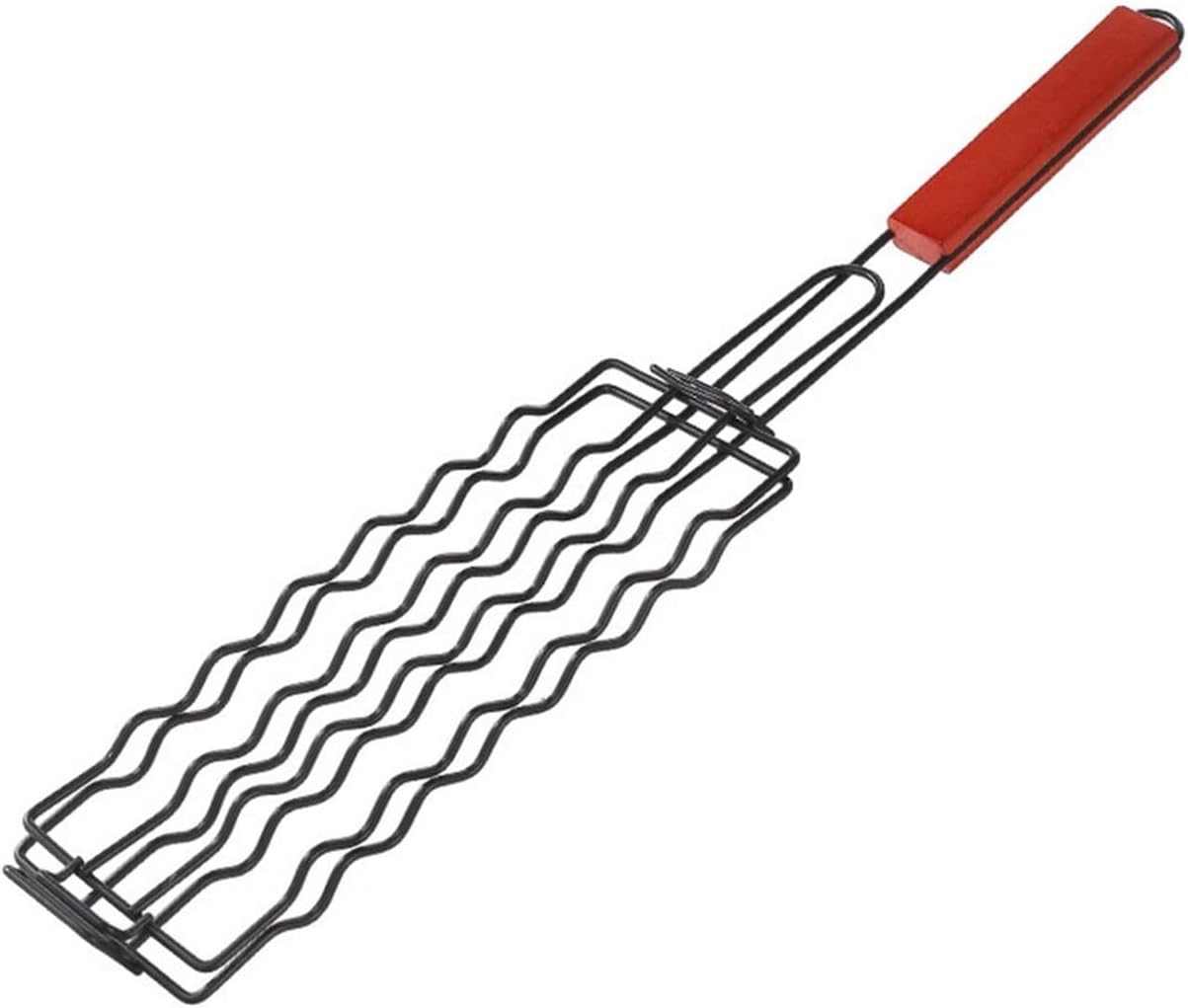 Grille Barbecue Acier Inoxydable Style Coréen/japonais - 50 X 38 Cm - Pour Camping, Feu De Camp, Pique-nique