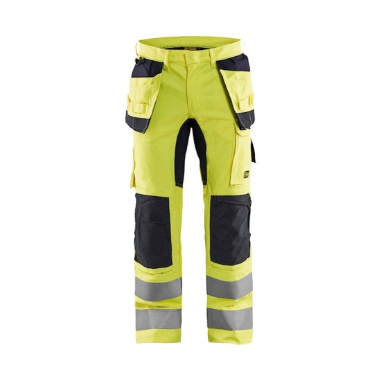 Pantalon Stretch 4D Haute-visibilité Avec Poches Flottantes Jaune Fluo Marine 50 Jambes Courtes 199716423389 83109227