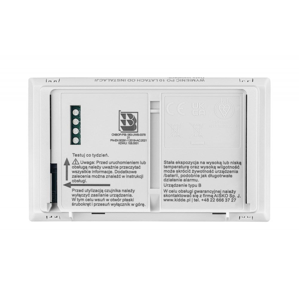 Sensor de monóxido de carbono K10LLCO KIDDE - 4