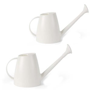 Set Innaffiatoio 3L E Spruzzino 1L Per Piante – Plastica Resistente UV – Bianco Moderno Per Interni Ed Esterni - 2