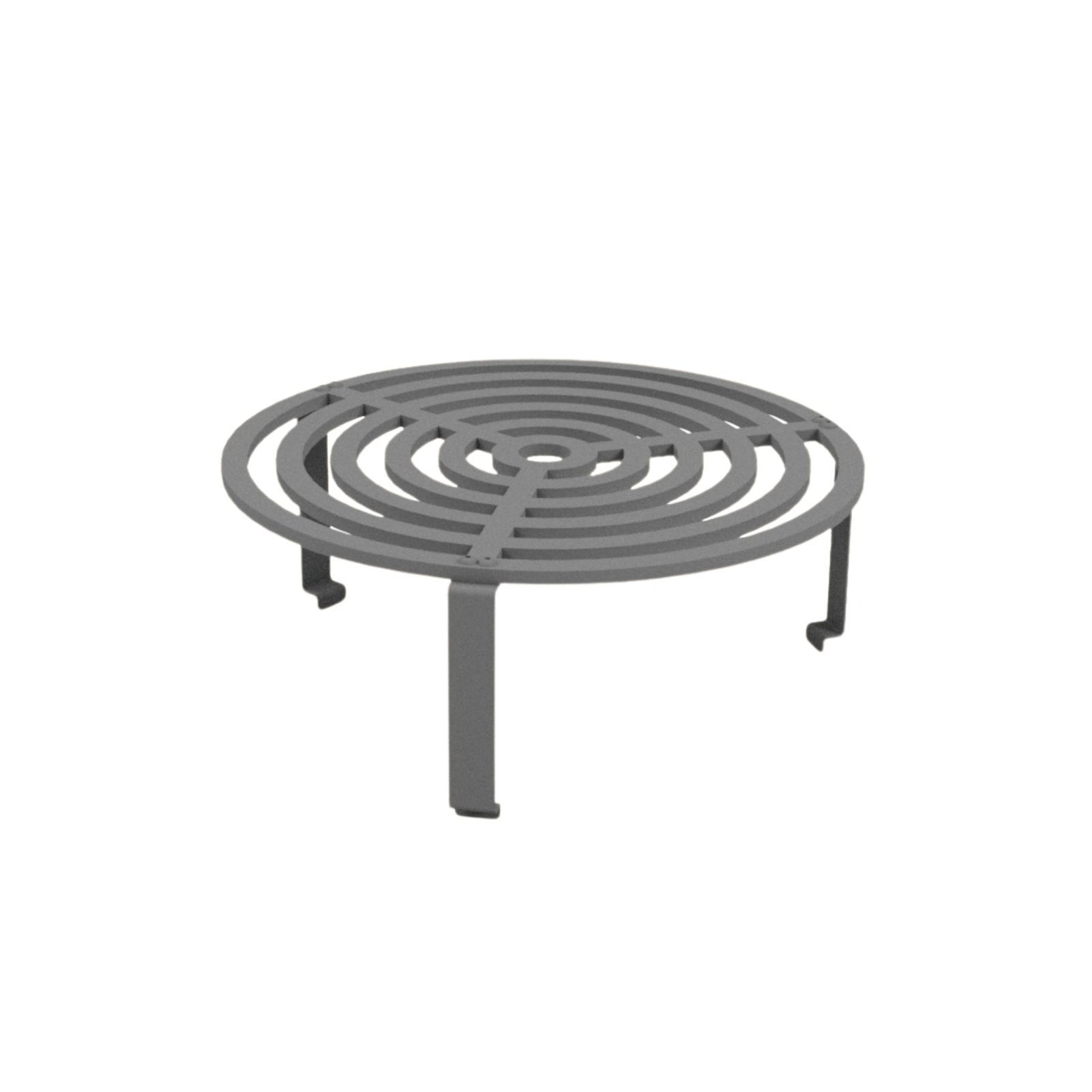 PACK Brasero Corten 80cm + Grille + Rebord - 6