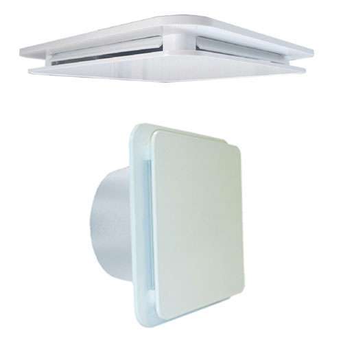 Bouche design extract./insuffl. placo ⌀100 - BDOP 100 - 855019 S&P UNELVENT - 855019