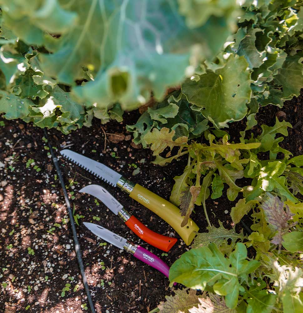 Coffret de 3 couteaux de jardinier Opinel Virobloc - 3