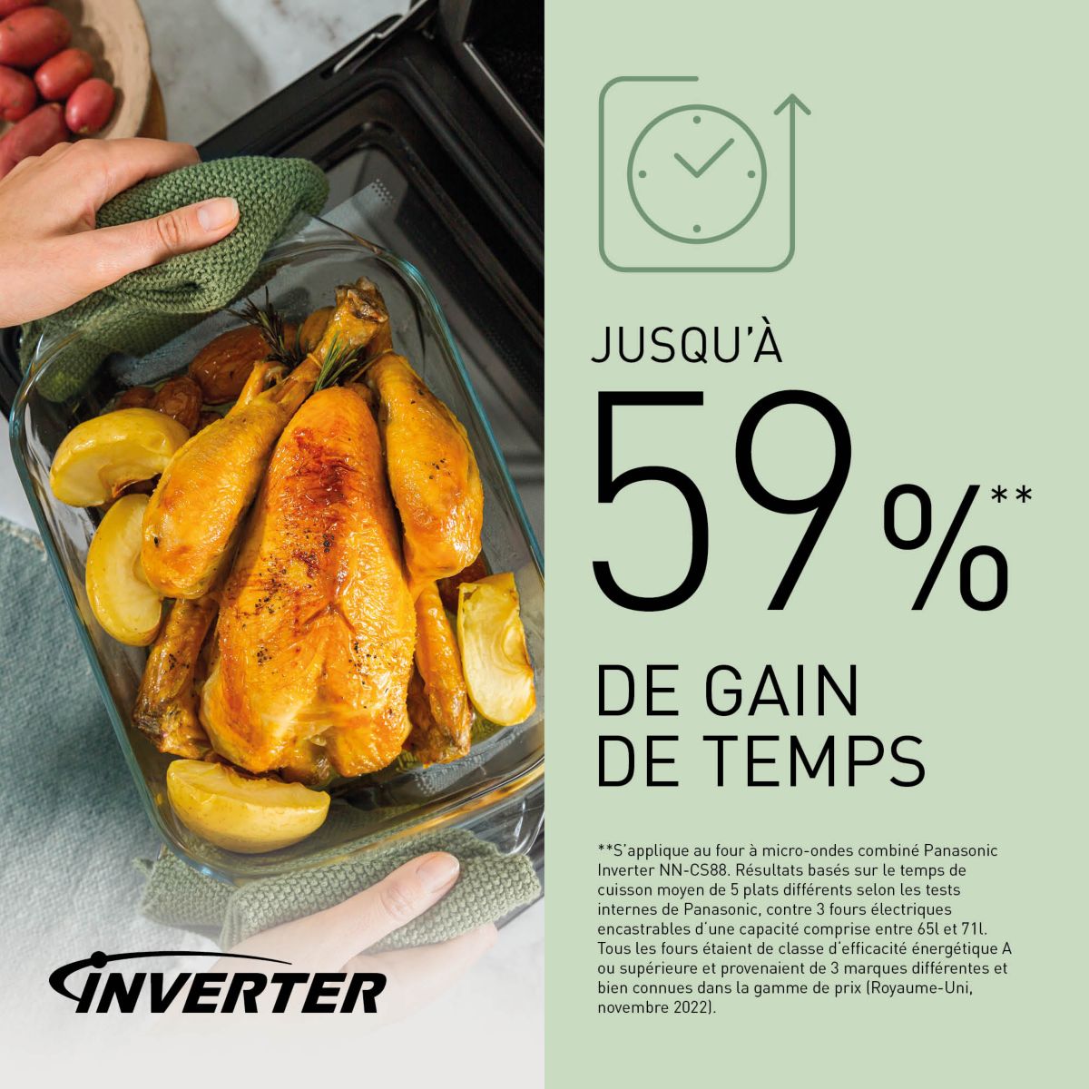 Micro ondes combiné PANASONIC NN-CS88LBEPG - 9