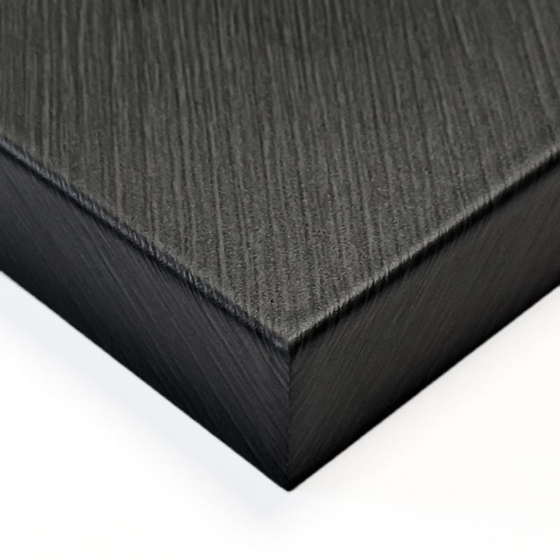 Bloc Bois D'Ébène Naturel 12x4x2,5 Cm – Bois Exotique Luxe Pour Incrustation Instruments Musique & Poignées Outils