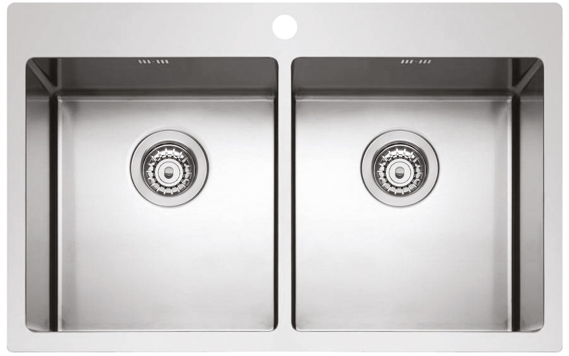 Set di due filtri per lavello in acciaio inox (10 cm) - Leroy Merlin