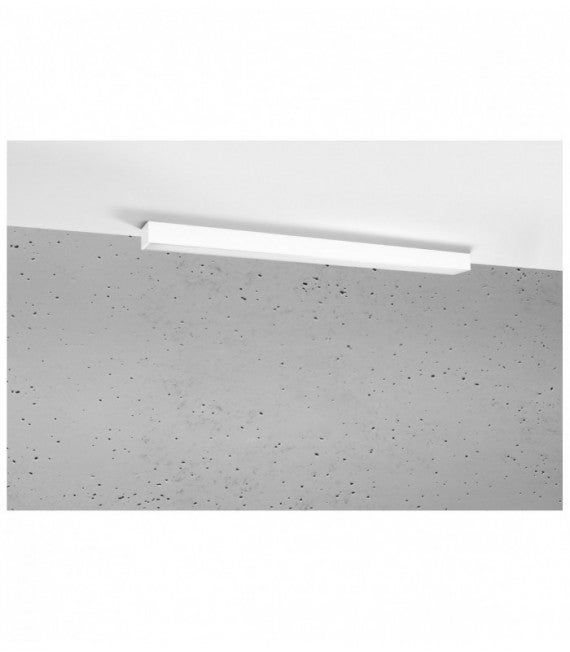 Lampa sufitowa wisząca Pinne biała LED 31W 3000K 4600lm wym: 5 x 95 x 5,3 cm metal Thoro Lighting