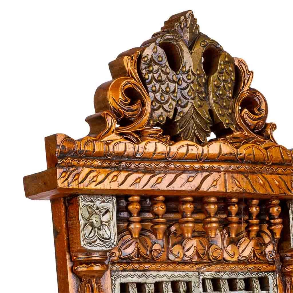 Miroir en bois 31x71x7h - 4