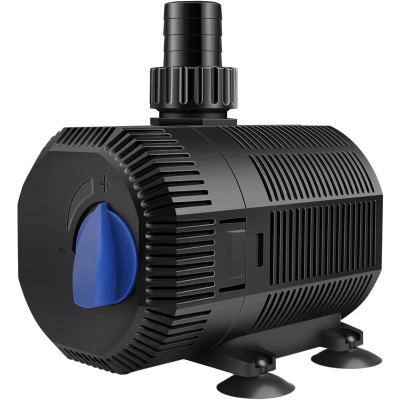 Pompa ogrodowa do akwarium, cicha pompa do wody użytkowej do akwariów, 2700 l/h, 45 W