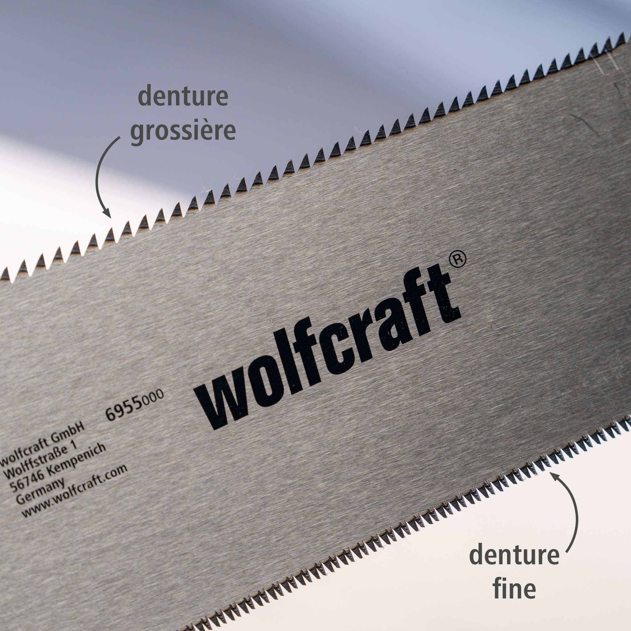 Scie Japonaise - Lame de 330 mm en Acier Inoxydable - Pour Bois, Plinthes, Tuyau en Plastiques - wolfcraft 6955000 - 4