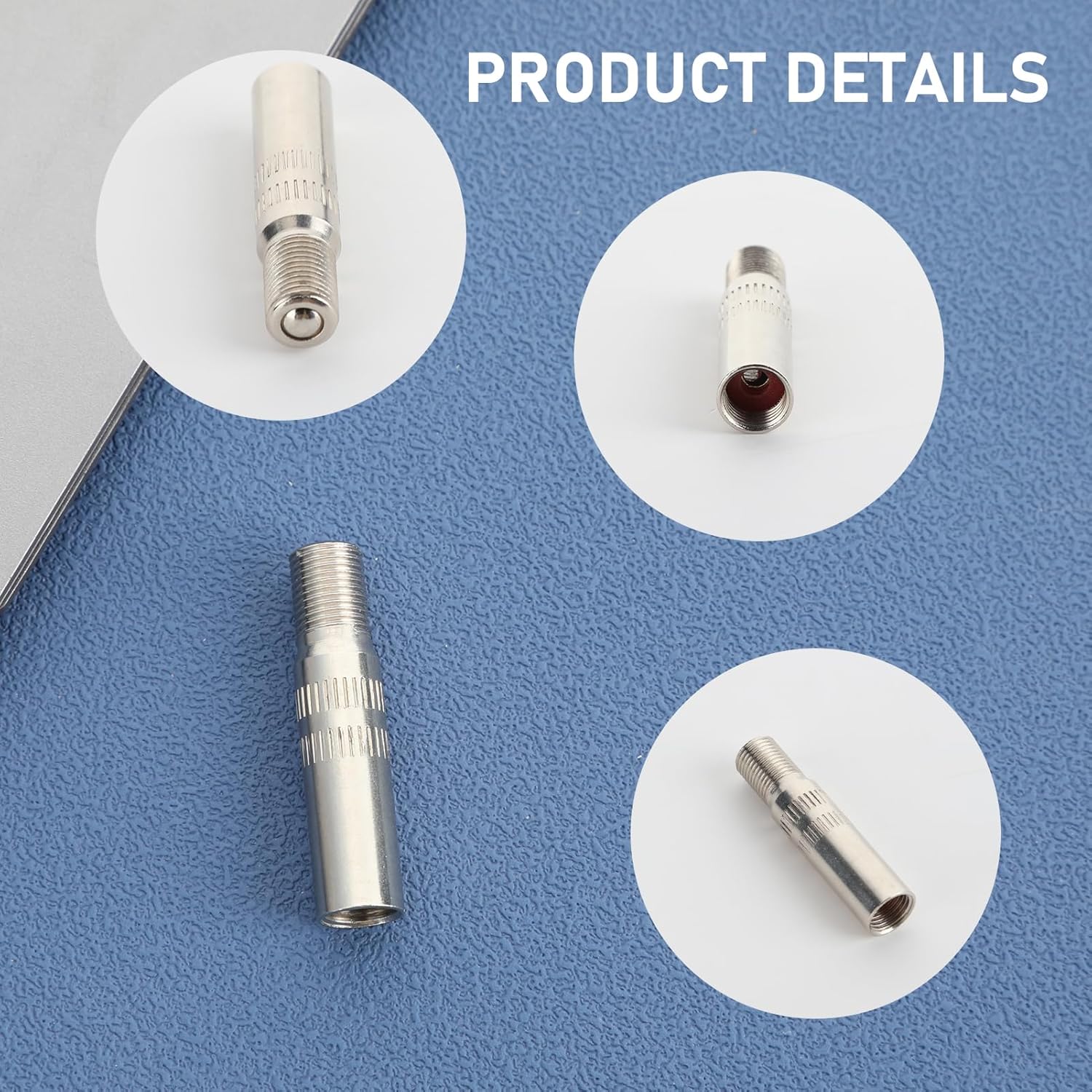 Extention de Valve de Pneu, Adaptateur de Rallonge Embout de Gonflage Trottinette Electrique en Alliage d'aluminium Rallongé de 39 MM - 4