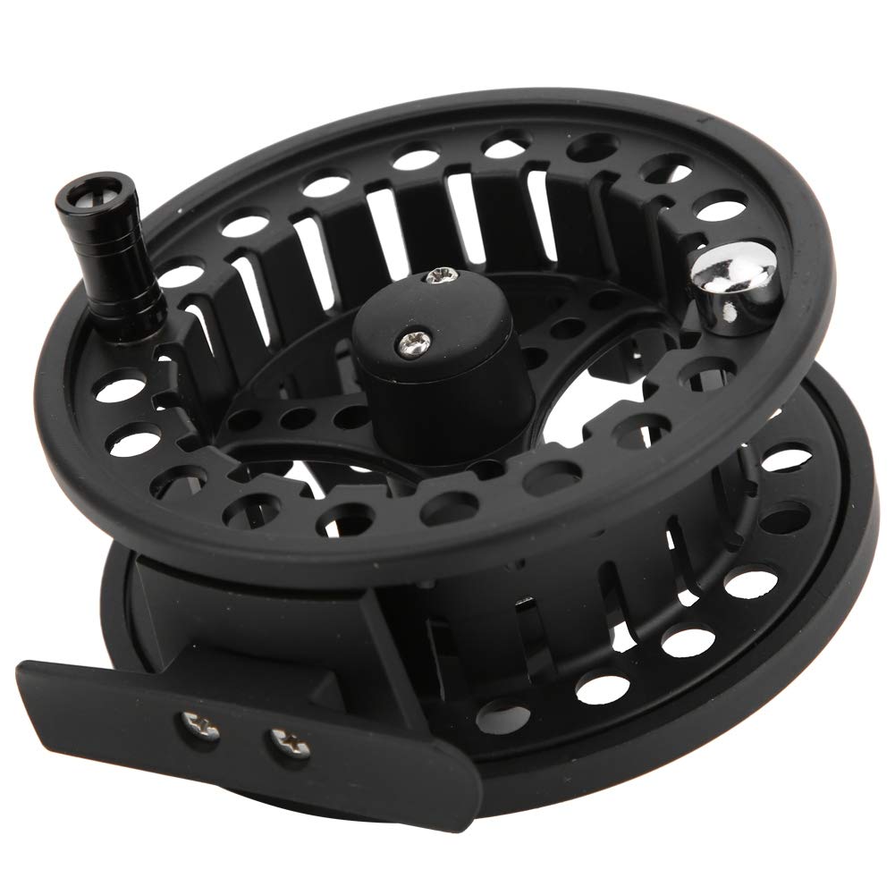 Attrezzatura da pesca a mosca, interamente in metallo, con cuscinetto a pressione, senza spazi, con ruota in filo e mulinello (7/8) - 3