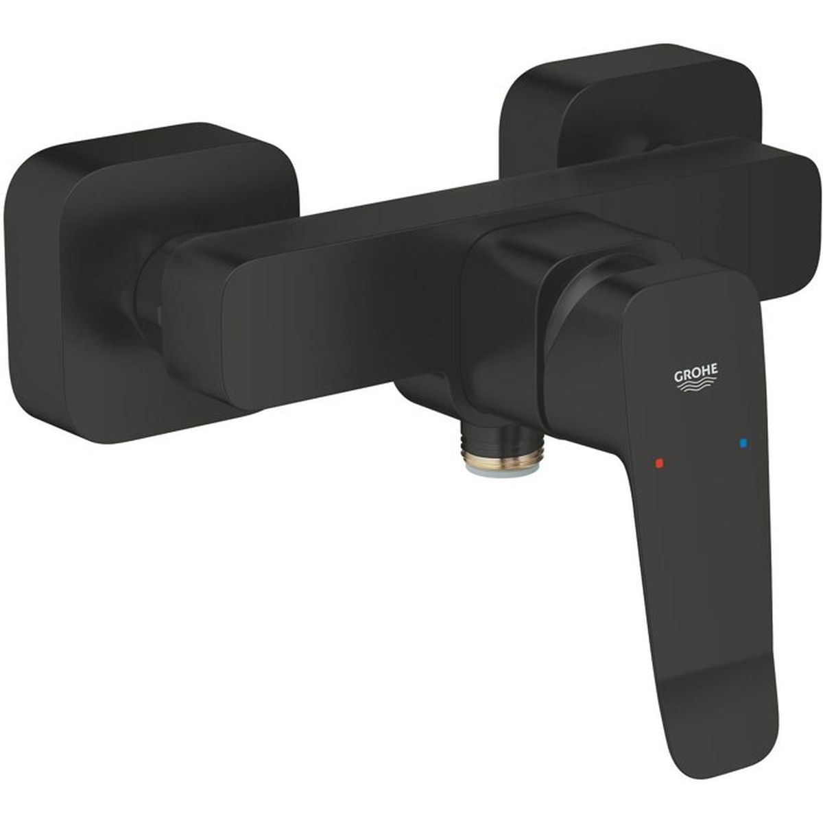 Baterie dus Grohe 1018742430, Dice, tip incastrare aparent, tip comanda monocomanda, numar orificii instalare 2, negru
