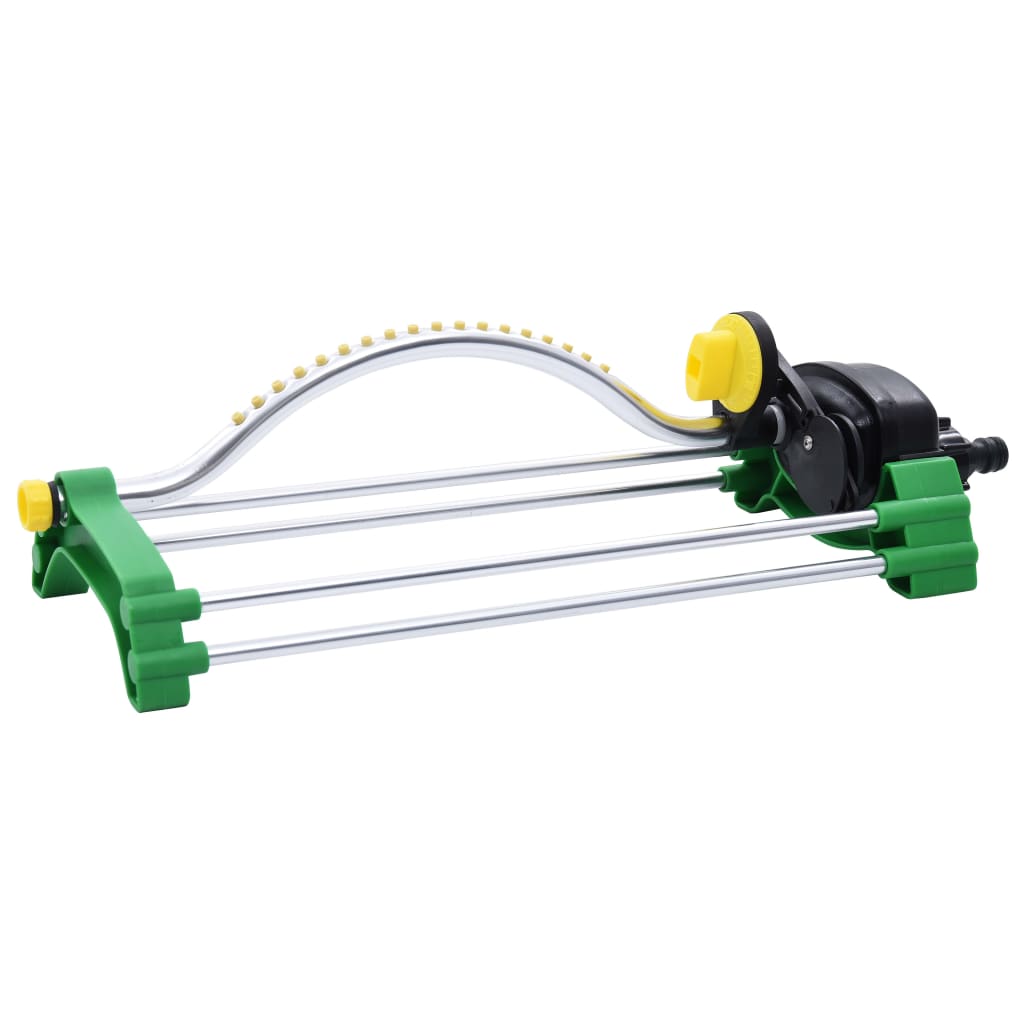 VidaXL Irrigatore Oscillante Con 18 Getti – Portata 15m, Regolabile, In Alluminio E PP, Per Giardino - 2