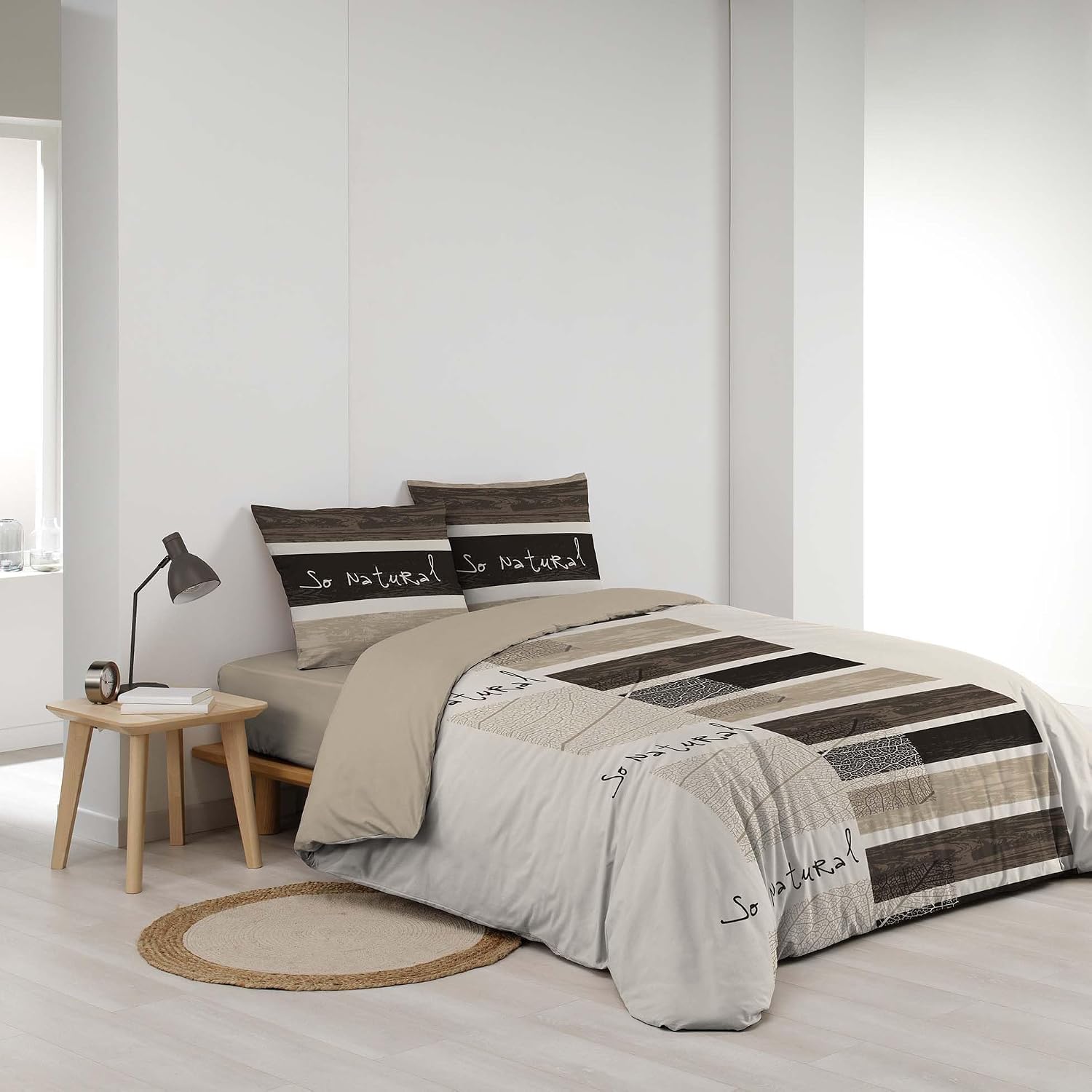 Parure housse de couette 260 x 240 cm So natural - 6
