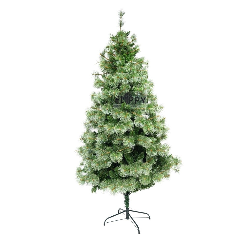 Brad artificial de Craciun tip pin Flippy, 240 cm, verde, 1420 ramuri