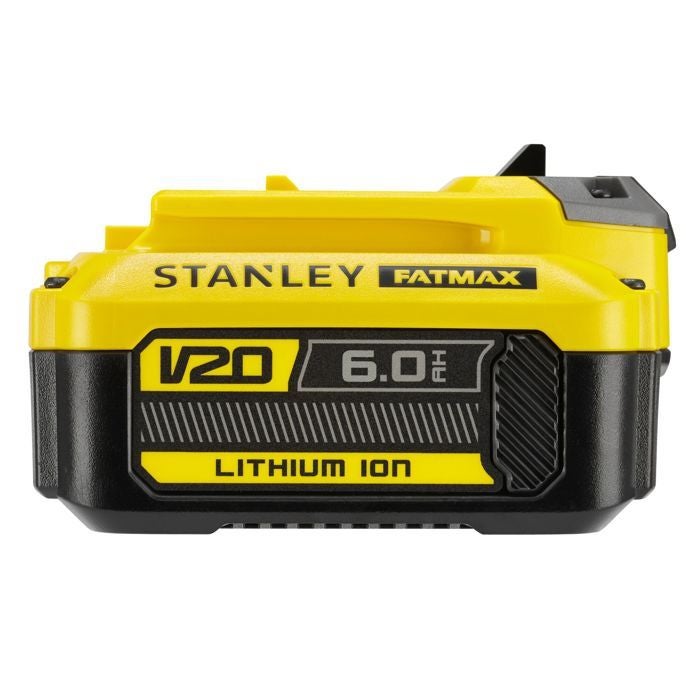 Batterie LITHIUM-ION 18V 6Ah - STANLEY Fatmax SFMCB206-XJ - Technologie améliorée gamme Fatmax V20 - 8