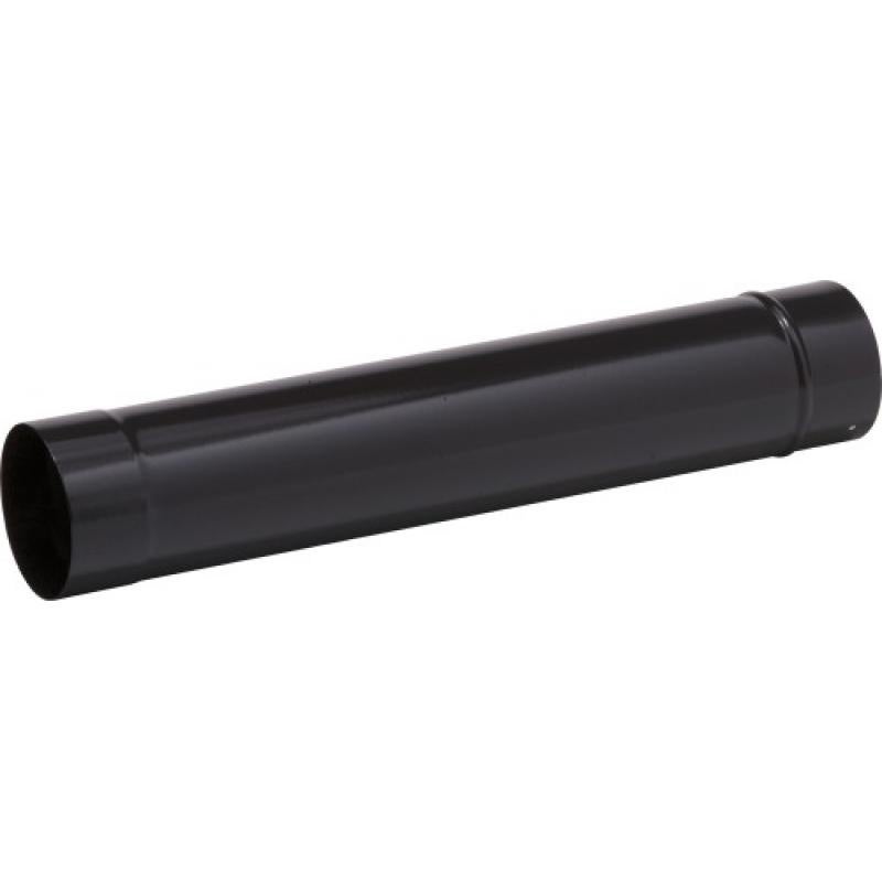 Tuyau émail noir mat Ø153 x 1m - 3