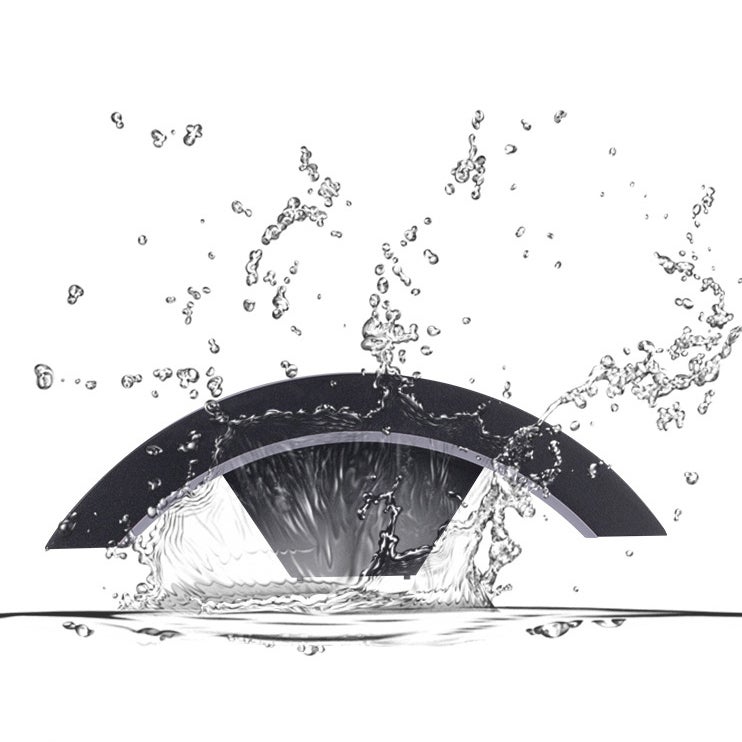 Paquet de 2 appliques murales LED d'extérieur, lampes murales modernes 24W, lumières décoratives d'intérieur LED, étanche IP65, blanc chaud 3000K - 7