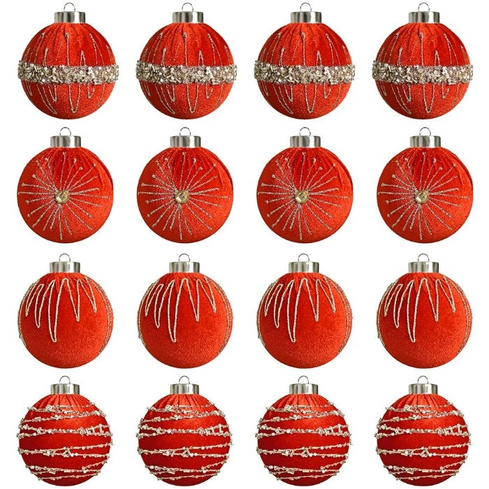 Boules De Noël Avec Anneaux De Suspension, Ensemble De 100 Boules De Noel Bleu Roi 99194584