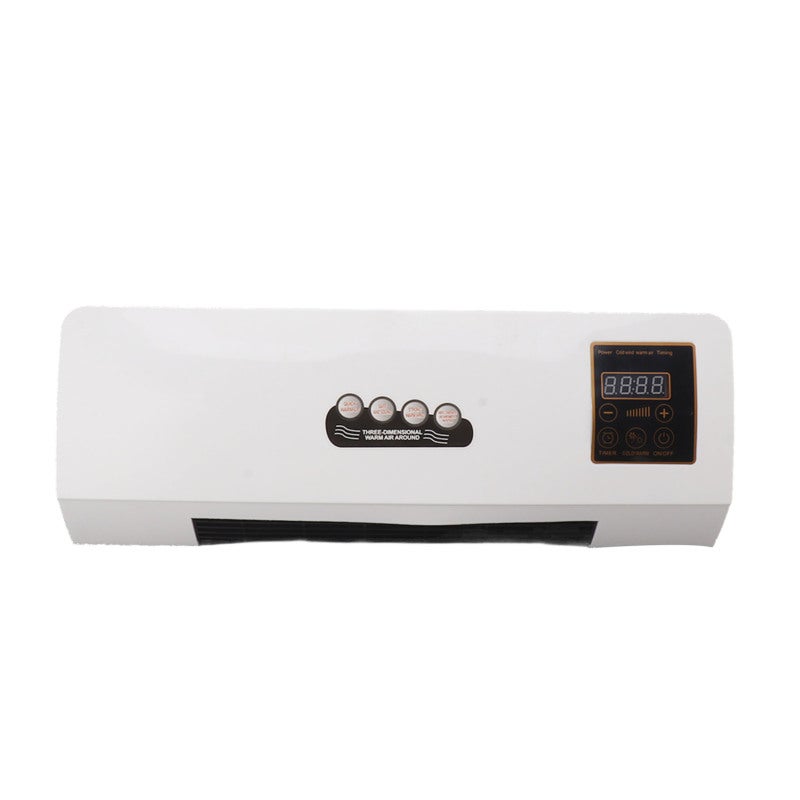 Climatiseur mural chauffant avec télécommande de 10 m et fonction chauffage, idéal pour la chambre à coucher. - 4